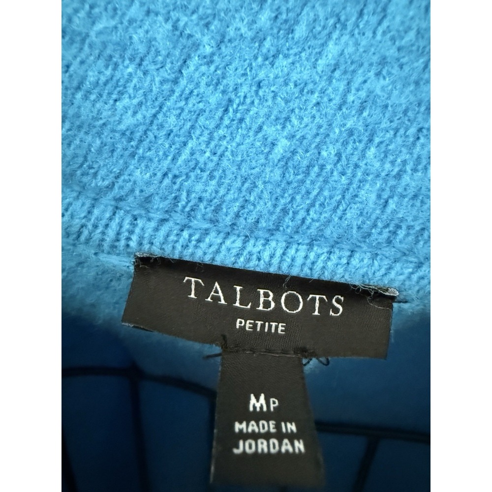 Talbots Stand Collar Button Down Duster Coatigan … - image 5